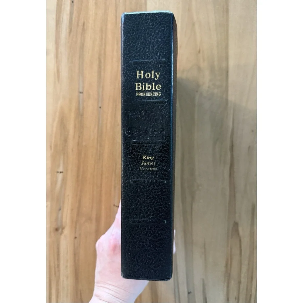 Holy Bible KJV Latter-Day Saints‎ LDS 1960s Black Self Pronouncing Edition